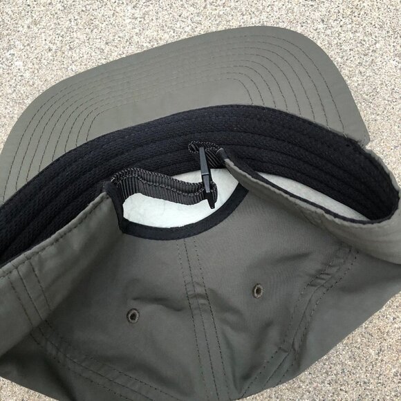 STATES Lightweight Strapback Hat Cap Men's Adjustable Grey Moisture Wicking - Picture 4 of 5